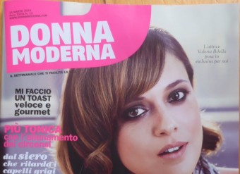 DONNA MODERNA – Cover + internal